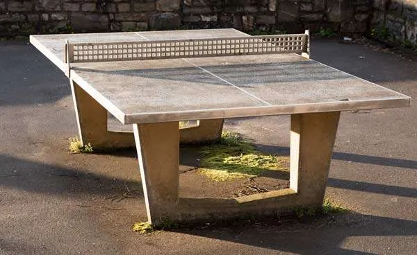 indoor outdoor table tennis table